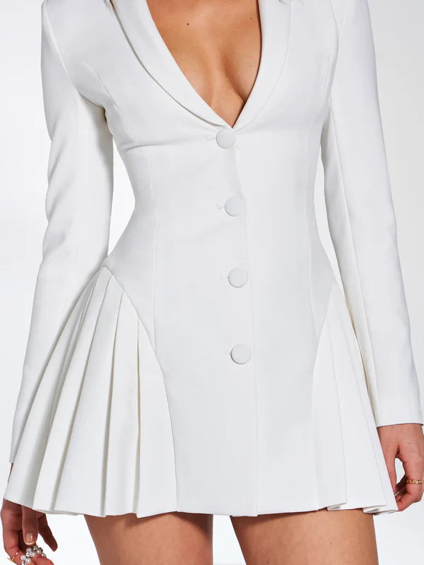 Desert White Mini Dress