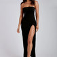 Amalia Maxi Split front Dress