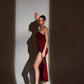 RACHEL Maxi Split Front Dress
