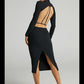 Dusky Dreamer Midi Dress