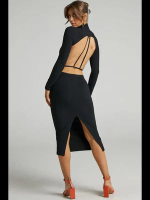 Dusky Dreamer Midi Dress