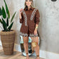 Embroidered Short Set