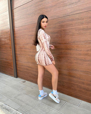 Groove Luxe Bodycon Short Dress