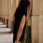 Amalia Maxi Split front Dress
