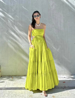 Neon Matte One Piece Dress