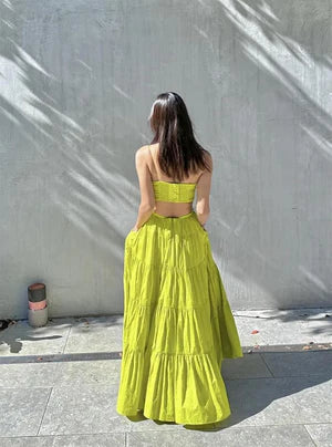 Neon Matte One Piece Dress