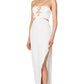 White Luxe Long Dress