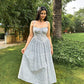 Flowery Filigree Corset Dress