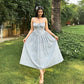 Flowery Filigree Corset Dress
