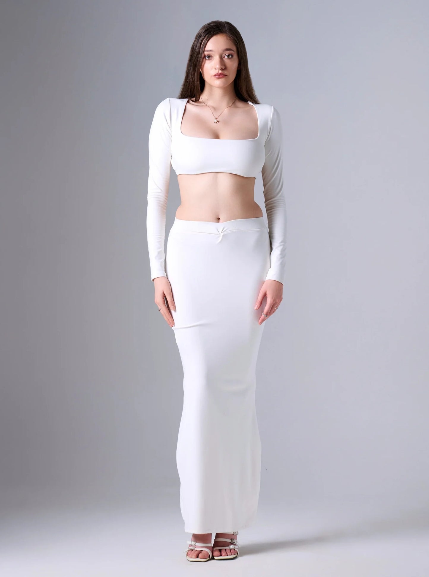 AVRA Co ord set in Ivory
